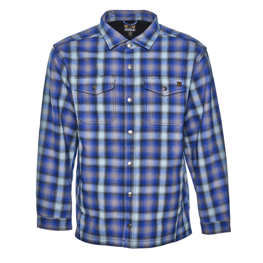 Men's Snap Front Shirt Jacket