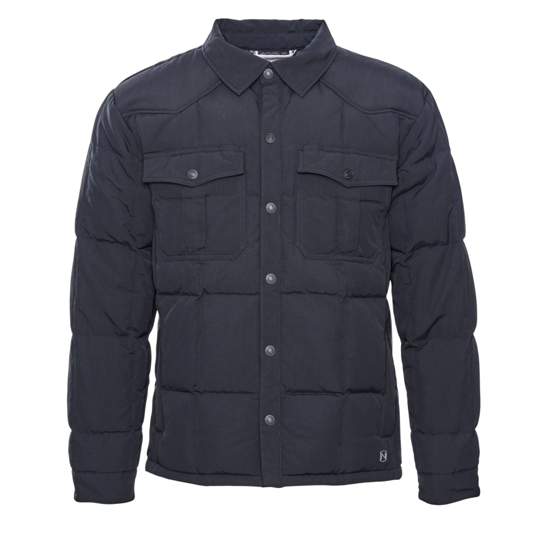 Heritage Snap Front Puffer Shirt Jac