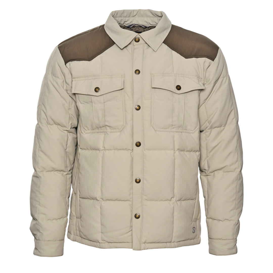 Heritage Snap Front Puffer Shirt Jac