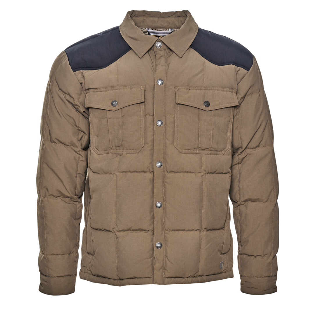 Heritage Snap Front Puffer Shirt Jac