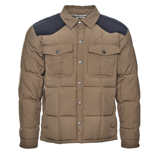 Heritage Snap Front Puffer Shirt Jac