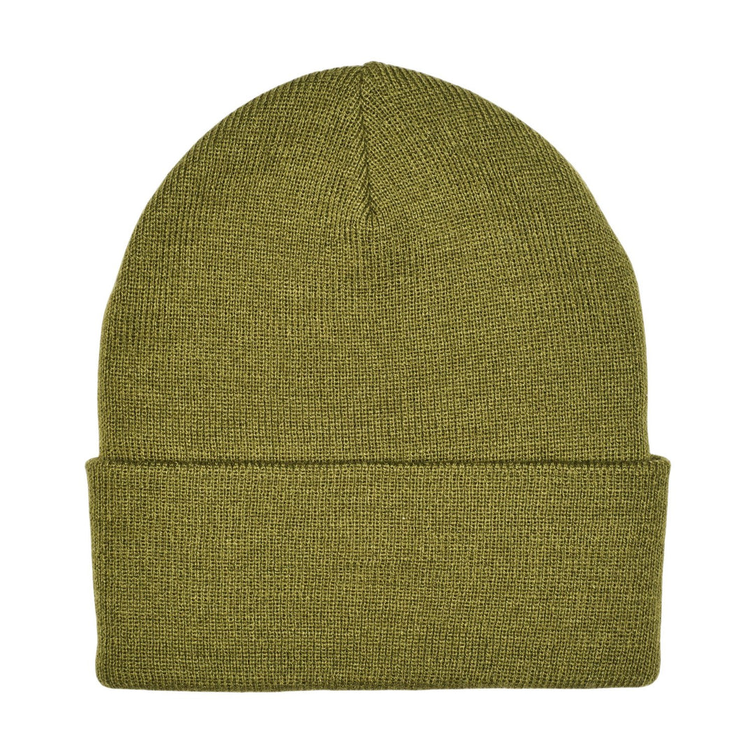 Unisex Knitted Cuffed Beanie