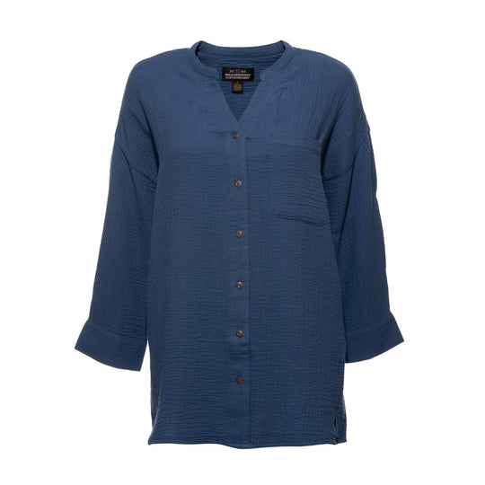 Women's Noble Outfitters® Relaxed Cotton Slub Shirt