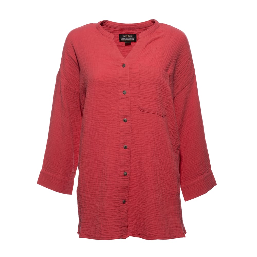 Women's Noble Outfitters® Relaxed Cotton Slub Shirt