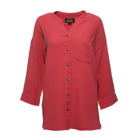 Women's Noble Outfitters® Relaxed Cotton Slub Shirt