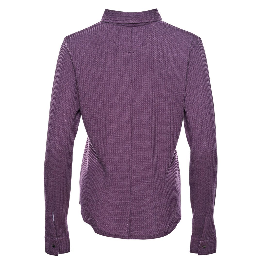 Women's Knit Tug-Free™ Button Down