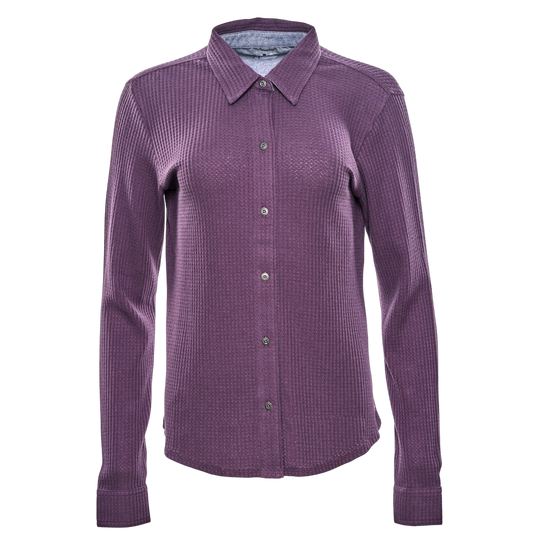 Women's Knit Tug-Free™ Button Down
