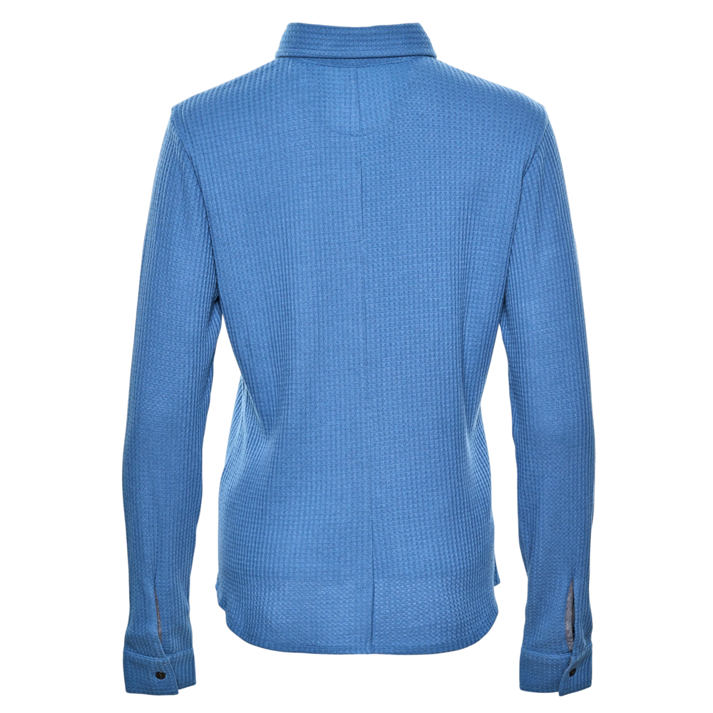 Women's Knit Tug-Free™ Button Down