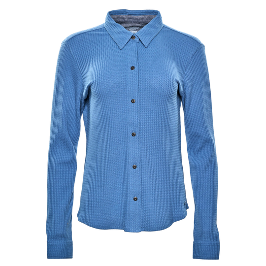Women's Knit Tug-Free™ Button Down