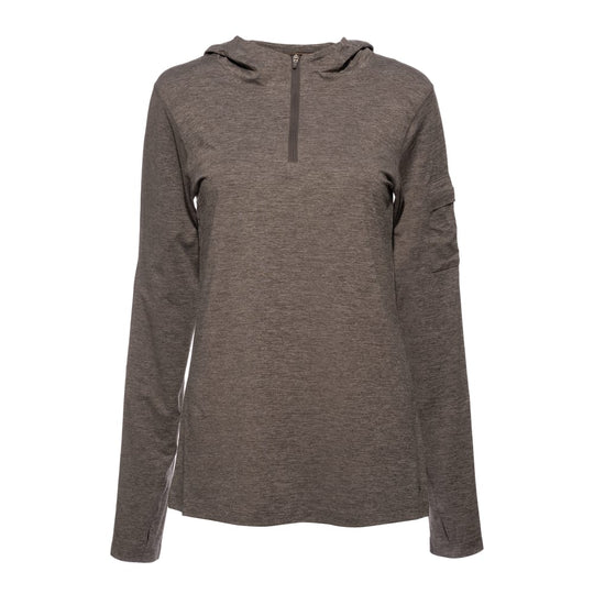 Noble Outfitters® Cool Flow™ Hooded ¼ Zip Sun Shirt