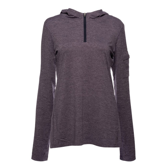 Noble Outfitters® Cool Flow™ Hooded ¼ Zip Sun Shirt