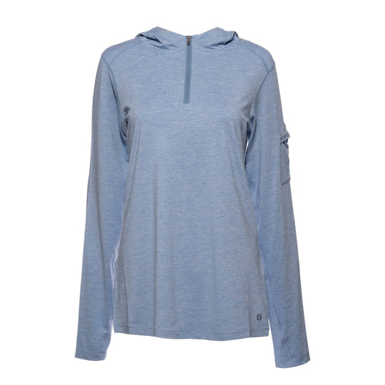 Noble Outfitters® Cool Flow™ Hooded ¼ Zip Sun Shirt