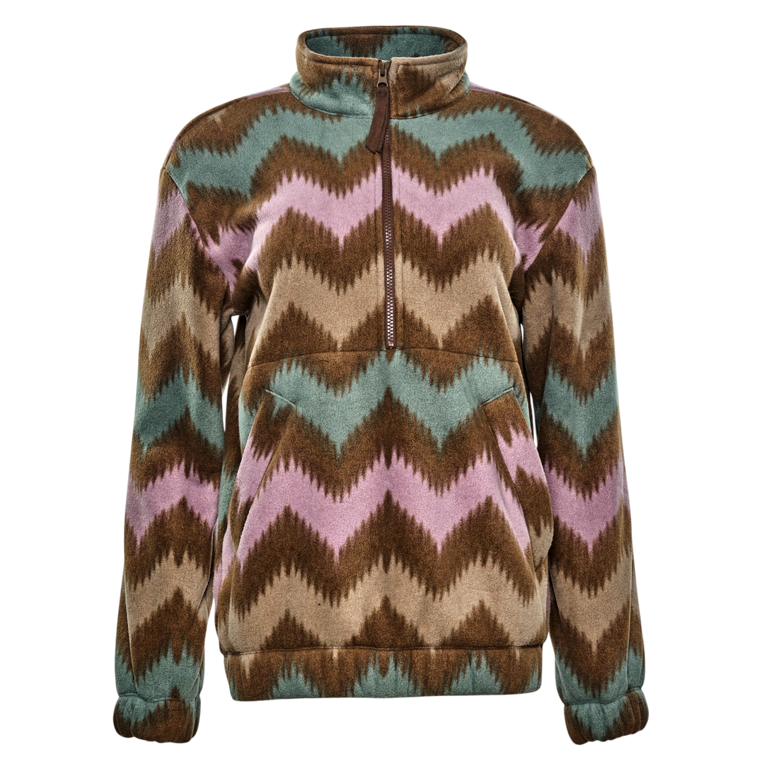 Minky Half Zip