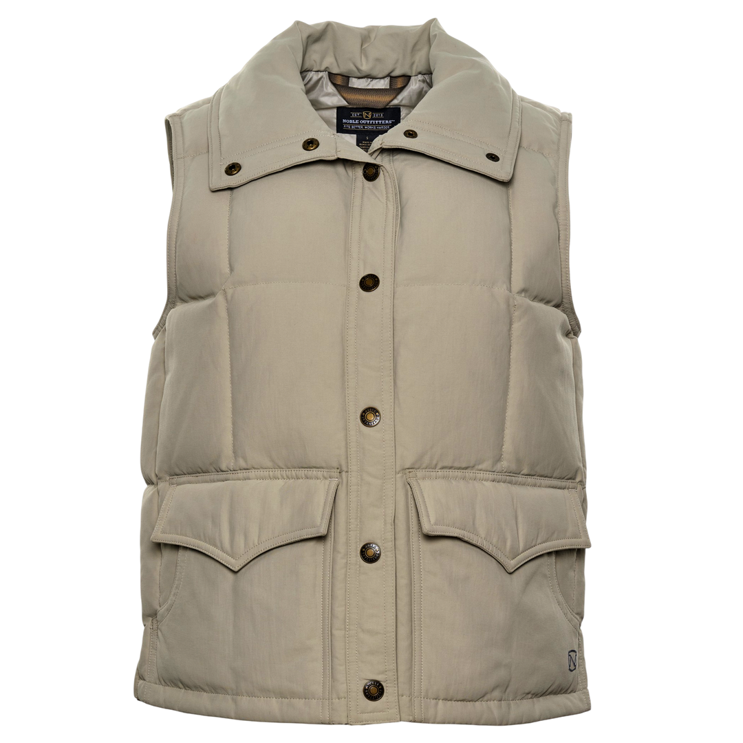 Snap Front Puffer Vest