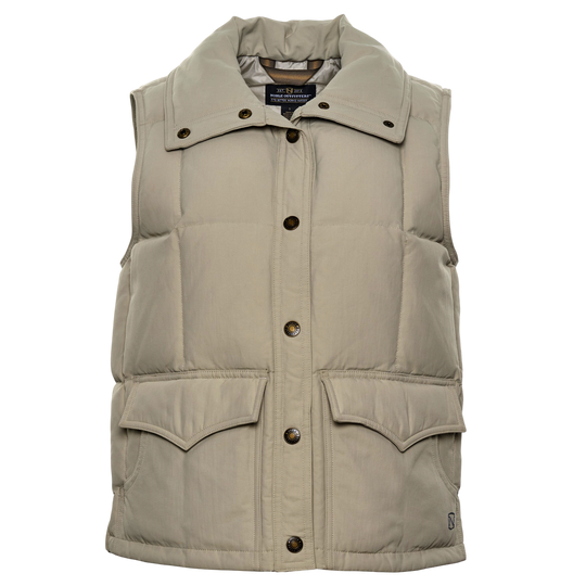 Snap Front Puffer Vest
