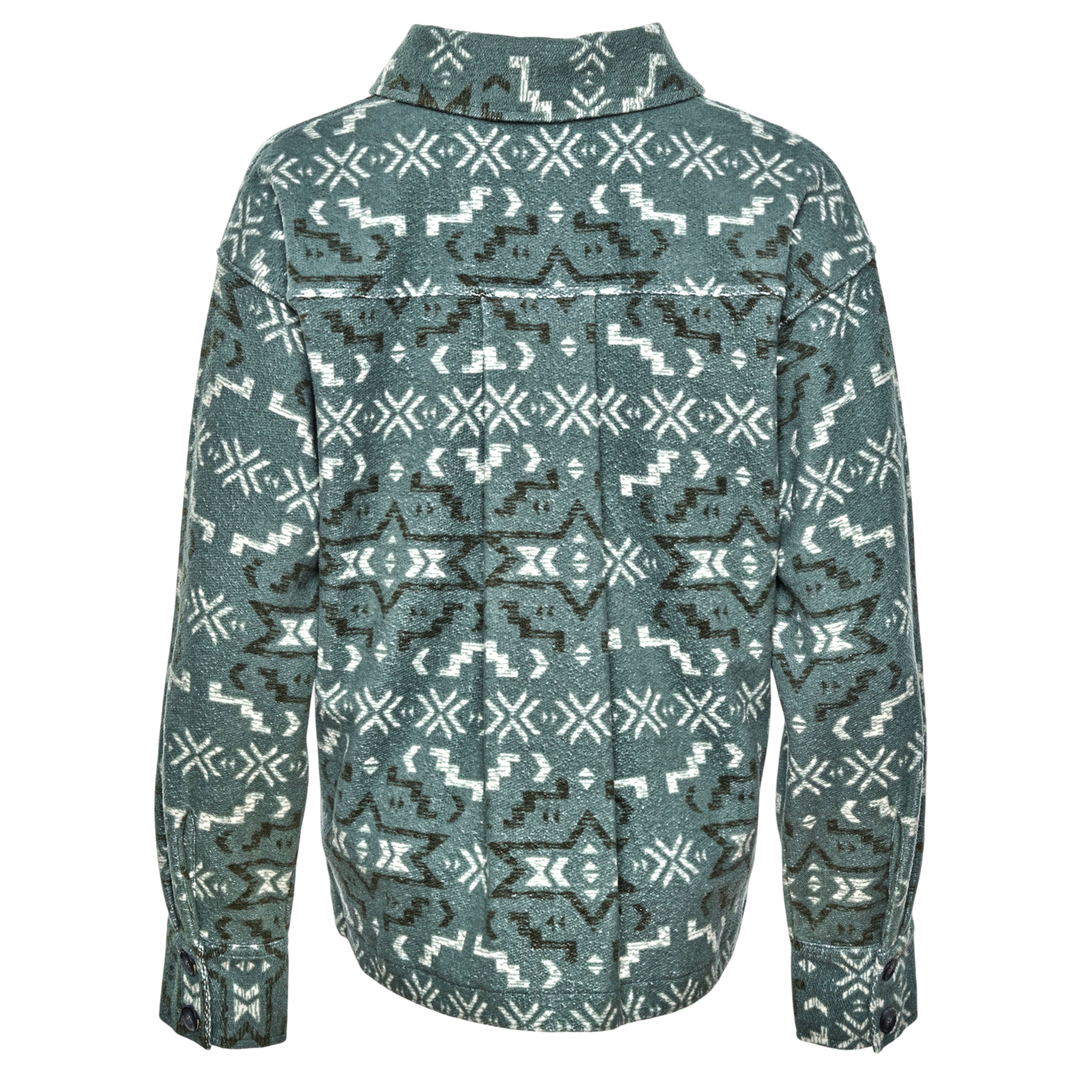 Terry Shirt Jacket