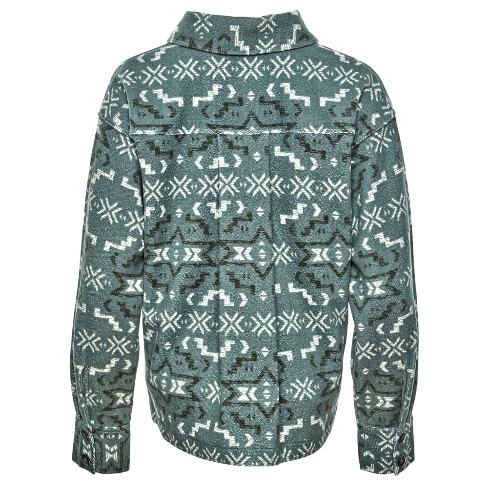 Terry Shirt Jacket