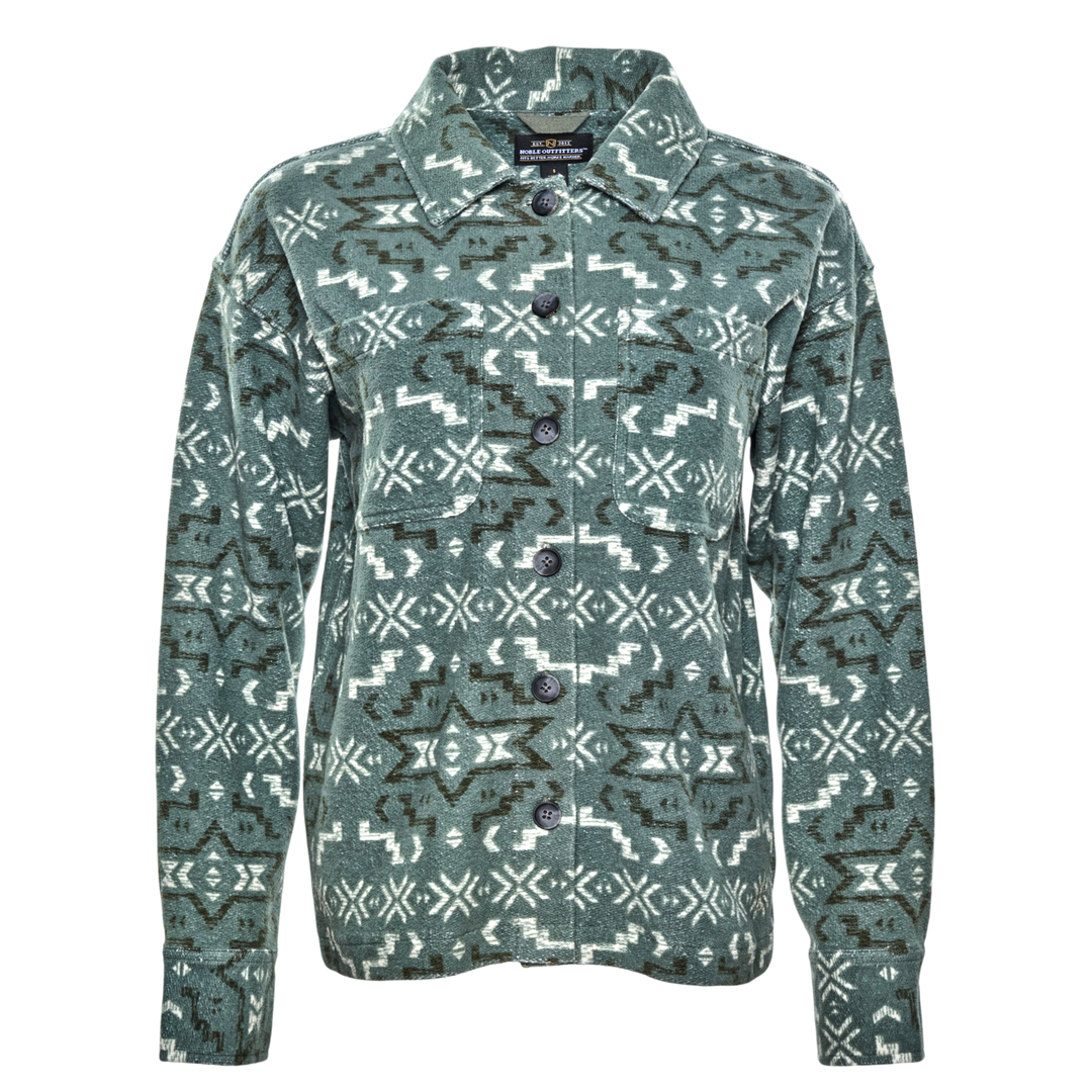 Terry Shirt Jacket