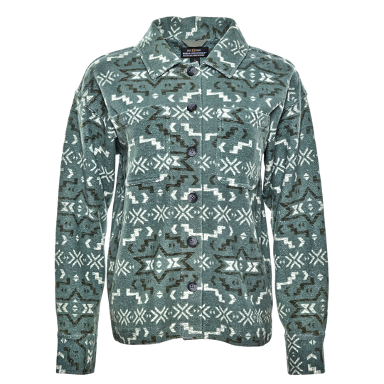 Terry Shirt Jacket