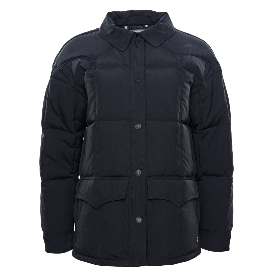 Snap Front Puffer Jacket