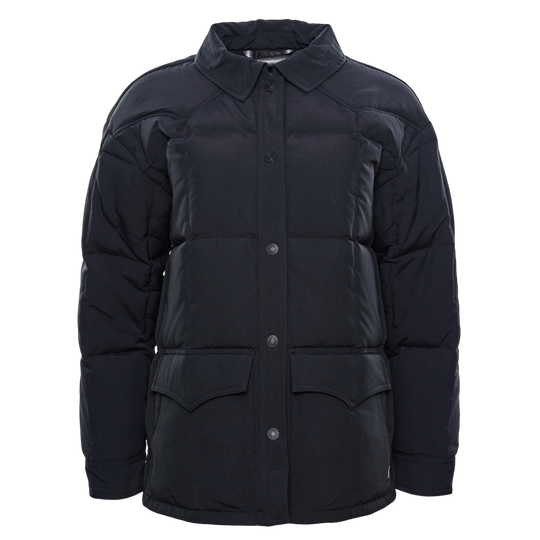 Snap Front Puffer Jacket