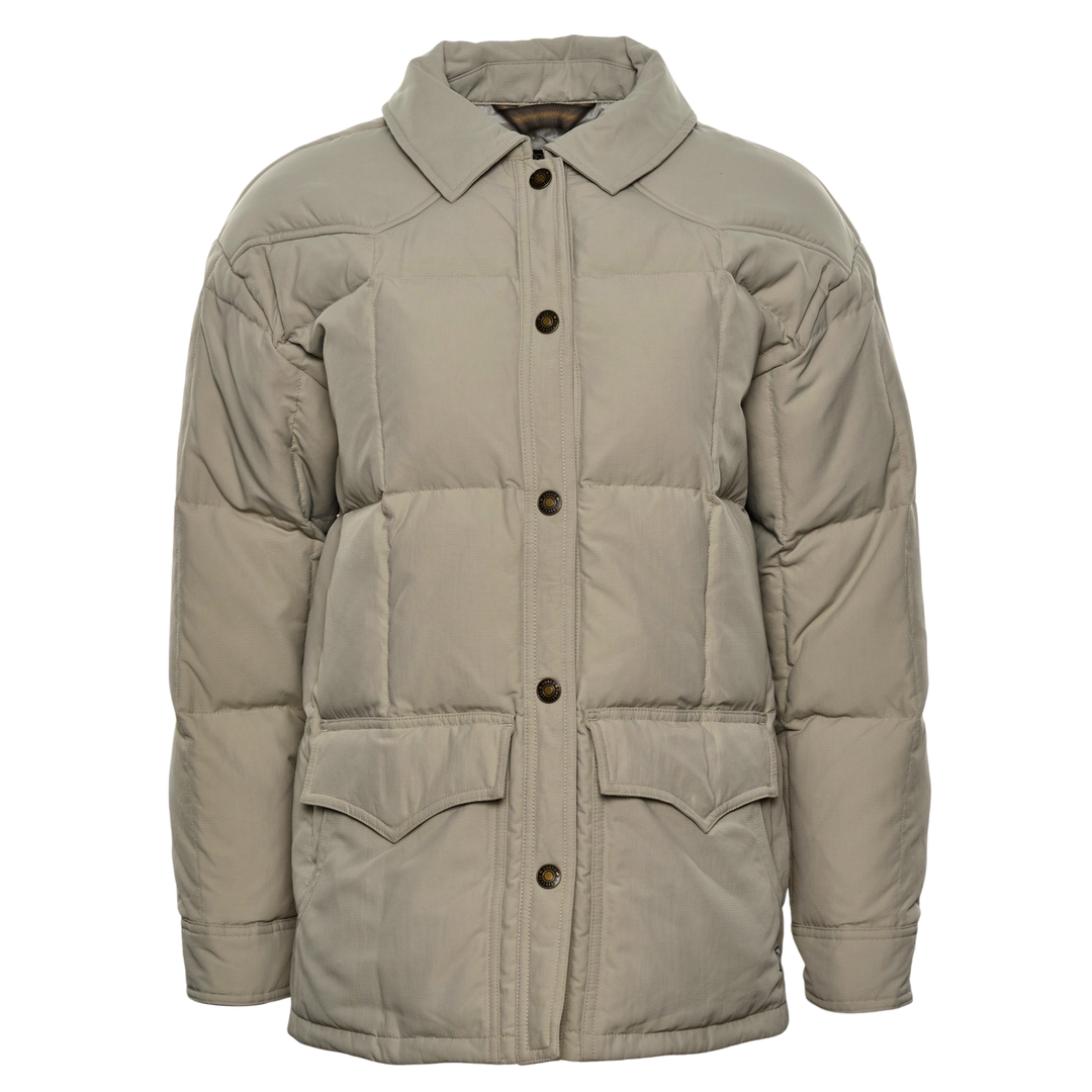 Snap Front Puffer Jacket