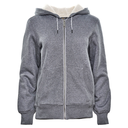 Sherpa Lined Full Zip Hoodie with water resistant finish