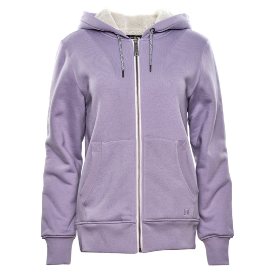 Sherpa Lined Full Zip Hoodie with water resistant finish