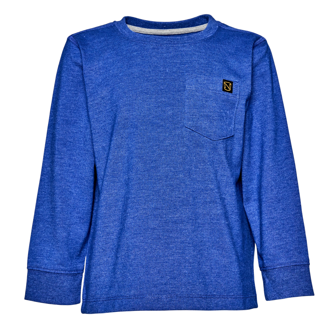 The Best Darn Kid's Long Sleeve Pocket Tee - Toddlers