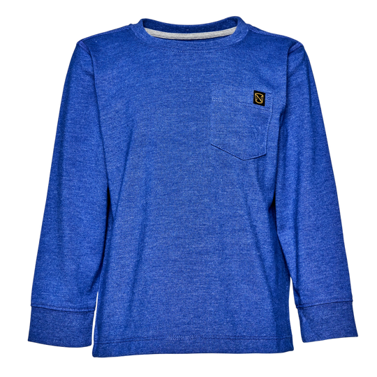 The Best Darn Kid's Long Sleeve Pocket Tee - Toddlers