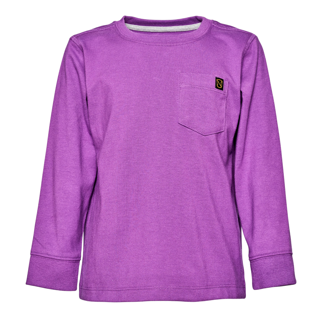 The Best Darn Kid's Long Sleeve Pocket Tee - Toddlers