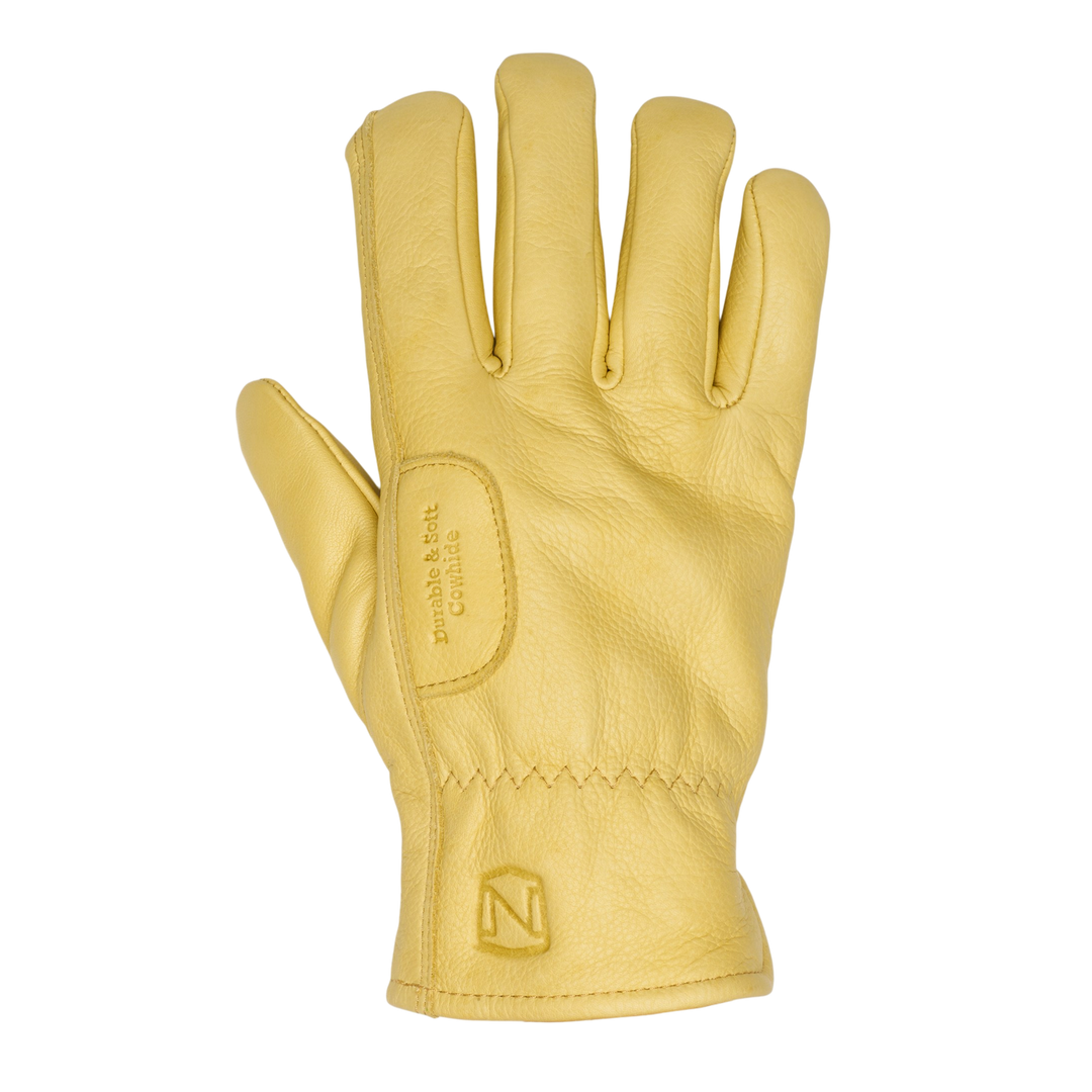 Women's Lined Leather Cowhide Work Glove