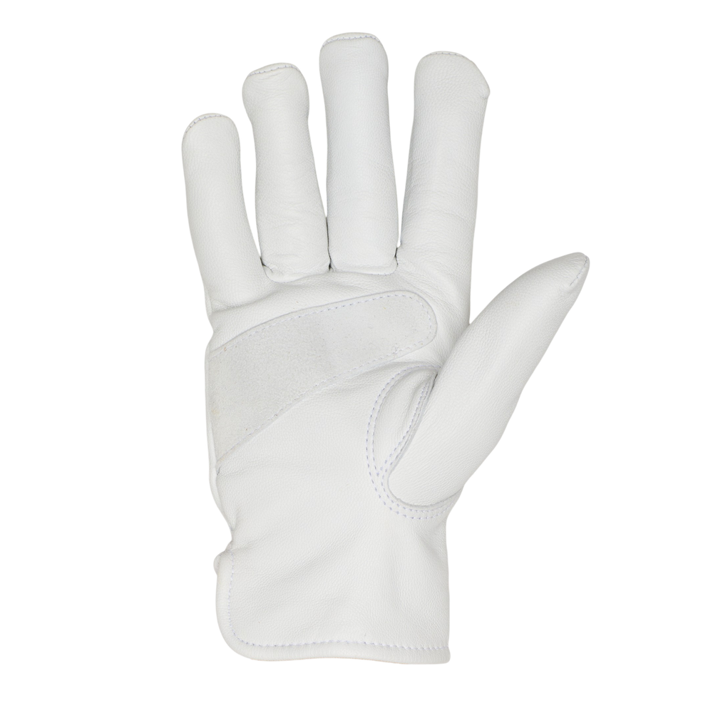 Women's Lined Water Resistant Leather Goatskin Work Glove
