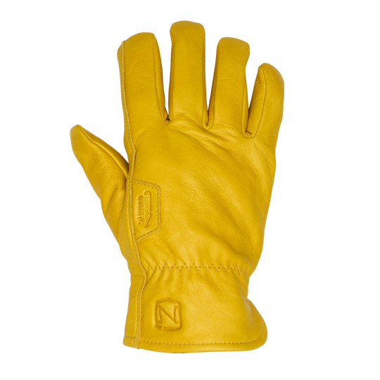 Women's Lined Water Resistant Leather Cowhide Work Glove