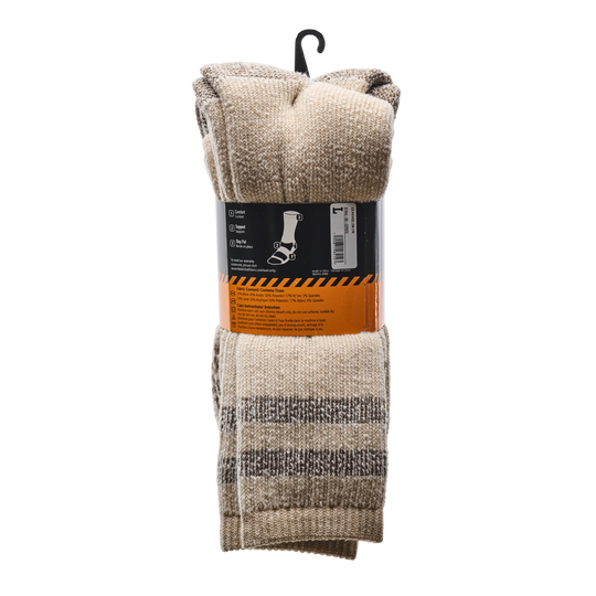Men's Wool Blend Crew Sock – 3 Pack
