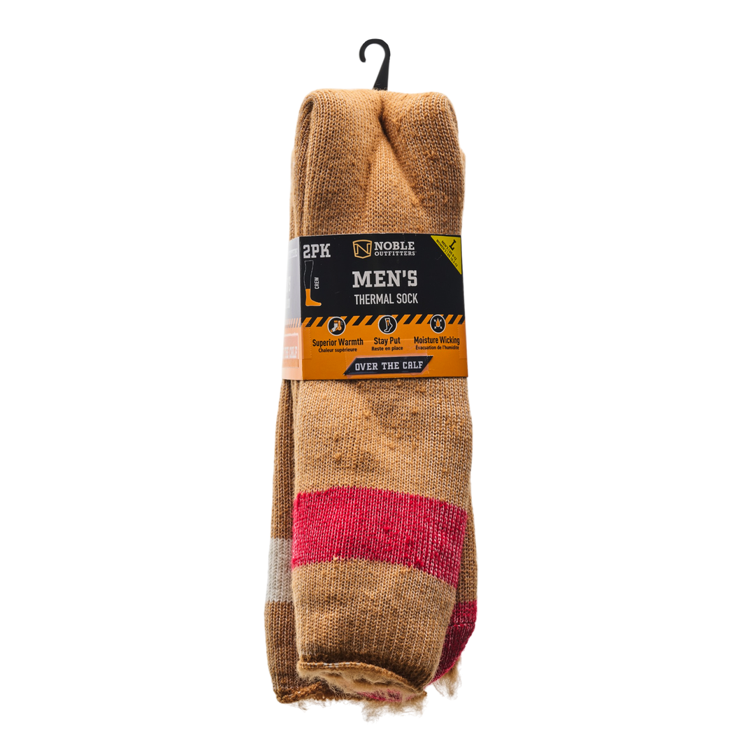 Men's Thermal Over the Calf Socks 2 Pack