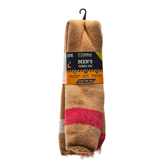 Men's Thermal Over the Calf Socks 2 Pack