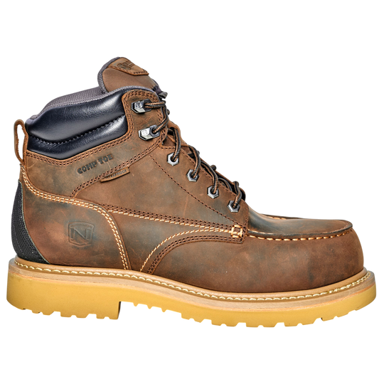 Men's STRIKE 6" Work Boot Waterproof Composite Safety Toe