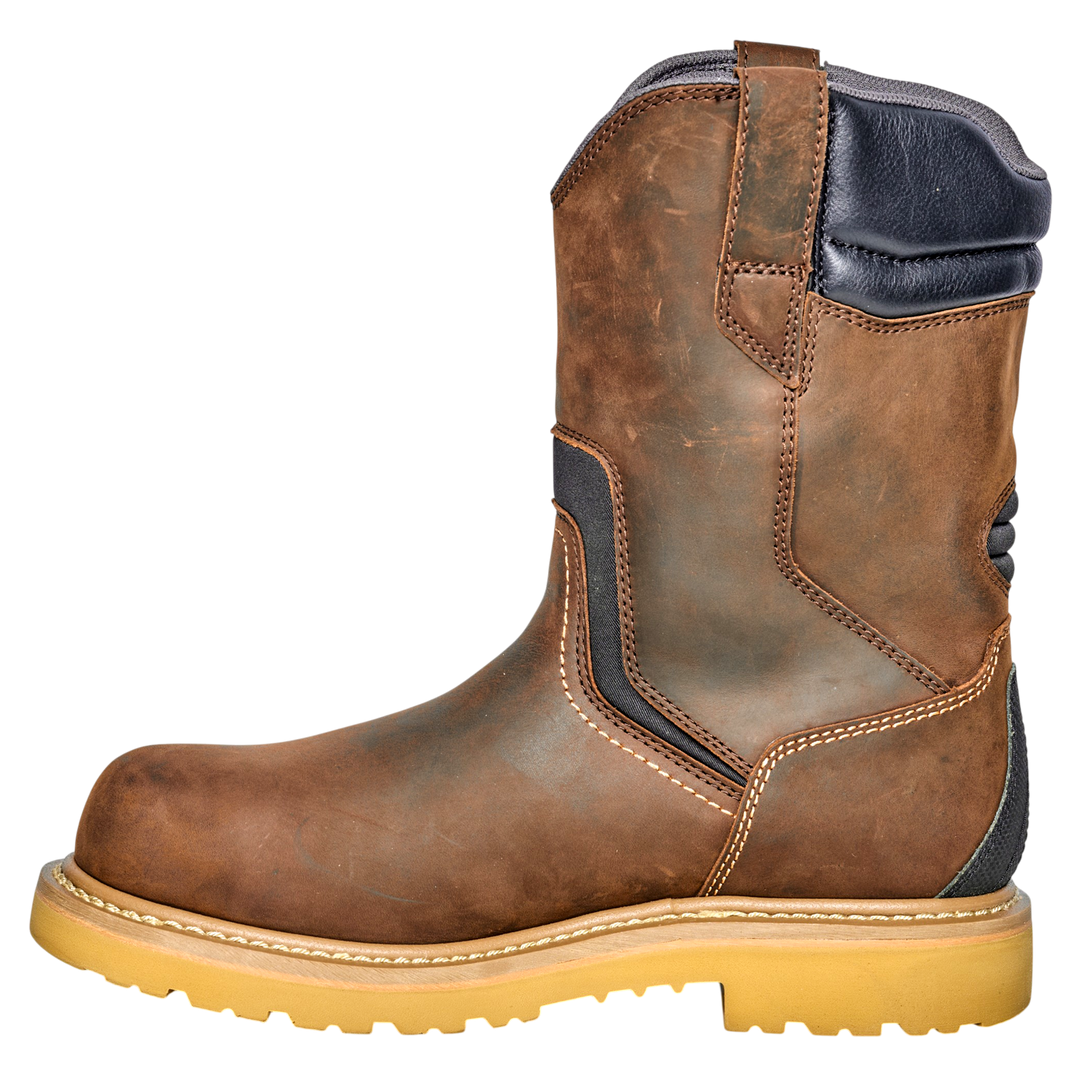 Men's STRIKE Wellington Work Boot Waterproof Composite Safety Toe