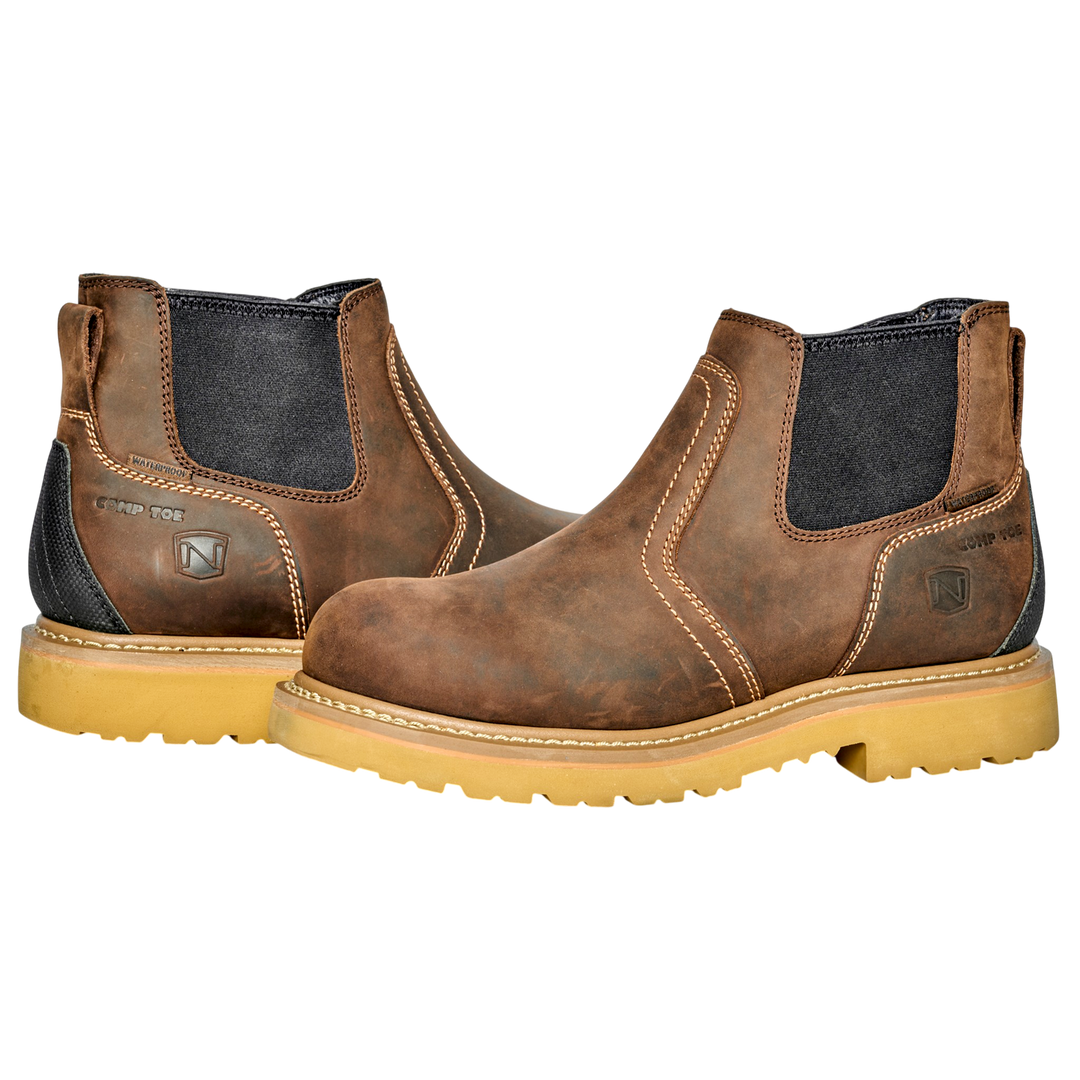 Men's STRIKE Romeo Work Boot Waterproof Composite Safety Toe