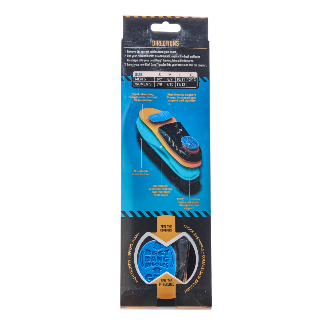 Men's Best Dang Insoles™ GEL Support High Arch
