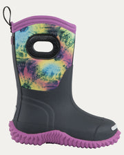 Purple Tie Dye / Black