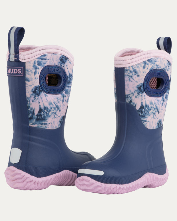 Navy / Pink Tie Dye