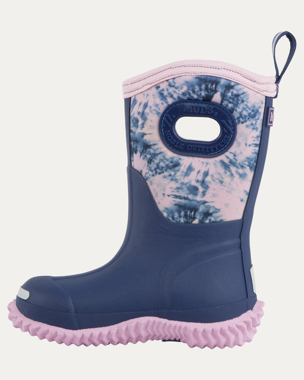 Navy / Pink Tie Dye